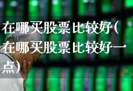 在哪买股票比较好(在哪买股票比较好一点)_https://www.gfdzclz.com_创业板_第1张