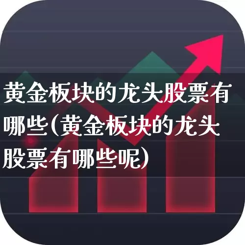 黄金板块的龙头股票有哪些(黄金板块的龙头股票有哪些呢)_https://www.gfdzclz.com_科创板_第1张
