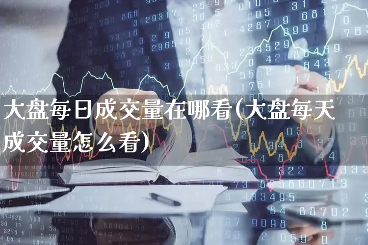 大盘每日成交量在哪看(大盘每天成交量怎么看)_https://www.gfdzclz.com_上交所_第1张
