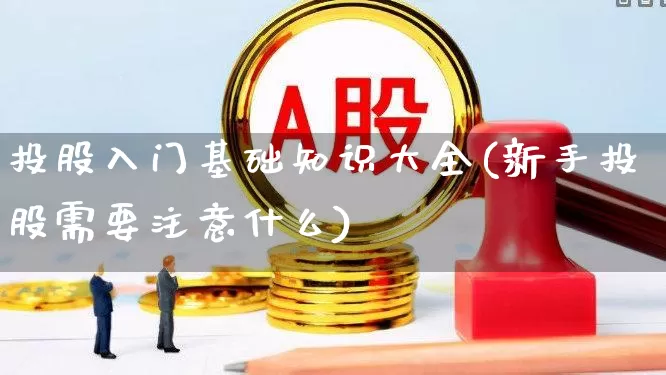 投股入门基础知识大全(新手投股需要注意什么)_https://www.gfdzclz.com_创业板_第1张