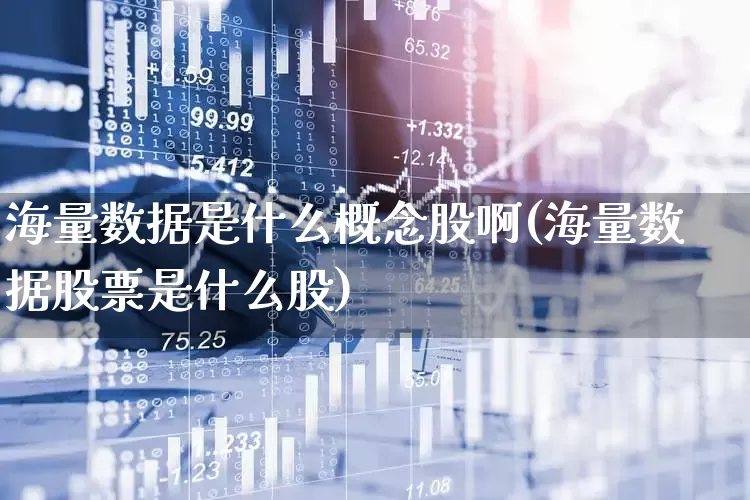 海量数据是什么概念股啊(海量数据股票是什么股)_https://www.gfdzclz.com_科创板_第1张