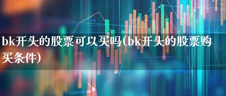 bk开头的股票可以买吗(bk开头的股票购买条件)_https://www.gfdzclz.com_深交所_第1张