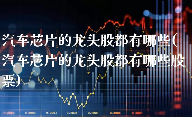 汽车芯片的龙头股都有哪些(汽车芯片的龙头股都有哪些股票)_https://www.gfdzclz.com_深交所_第1张