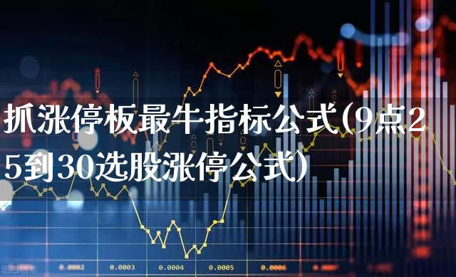 抓涨停板最牛指标公式(9点25到30选股涨停公式)_https://www.gfdzclz.com_创业板_第1张