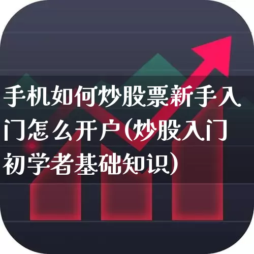 手机如何炒股票新手入门怎么开户(炒股入门初学者基础知识)_https://www.gfdzclz.com_北交所_第1张