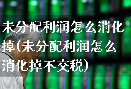 未分配利润怎么消化掉(未分配利润怎么消化掉不交税)_https://www.gfdzclz.com_北交所_第1张
