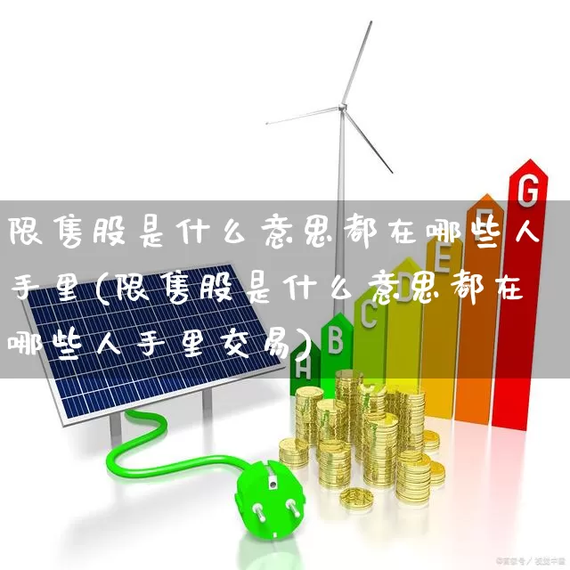 限售股是什么意思都在哪些人手里(限售股是什么意思都在哪些人手里交易)_https://www.gfdzclz.com_上交所_第1张