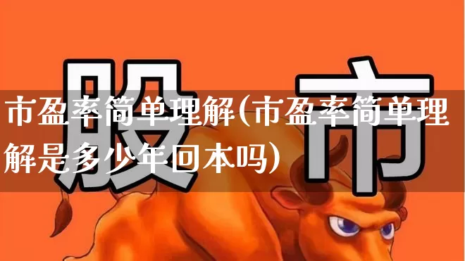 市盈率简单理解(市盈率简单理解是多少年回本吗)_https://www.gfdzclz.com_上交所_第1张