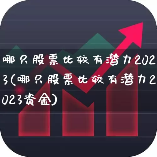 哪只股票比较有潜力2023(哪只股票比较有潜力2023资金)_https://www.gfdzclz.com_创业板_第1张