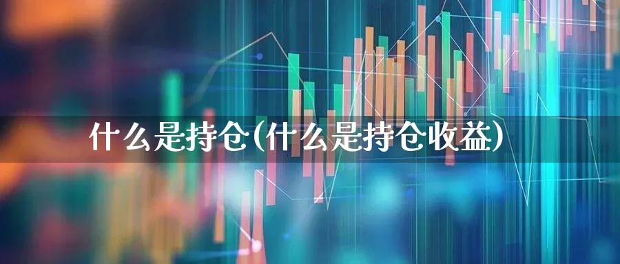 什么是持仓(什么是持仓收益)_https://www.gfdzclz.com_上交所_第1张