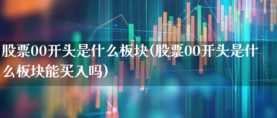股票00开头是什么板块(股票00开头是什么板块能买入吗)_https://www.gfdzclz.com_科创板_第1张