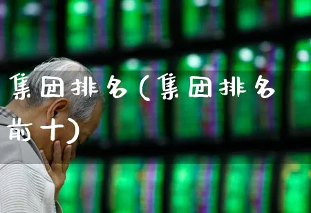 集团排名(集团排名前十)_https://www.gfdzclz.com_科创板_第1张