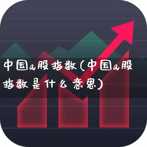 中国a股指数(中国a股指数是什么意思)_https://www.gfdzclz.com_上交所_第1张