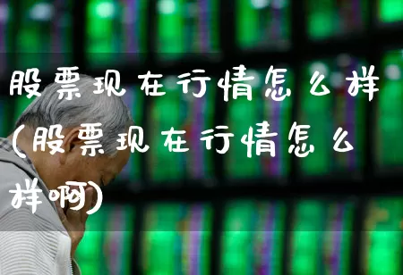 股票现在行情怎么样(股票现在行情怎么样啊)_https://www.gfdzclz.com_上交所_第1张