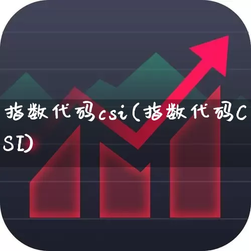 指数代码csi(指数代码CSI)_https://www.gfdzclz.com_北交所_第1张