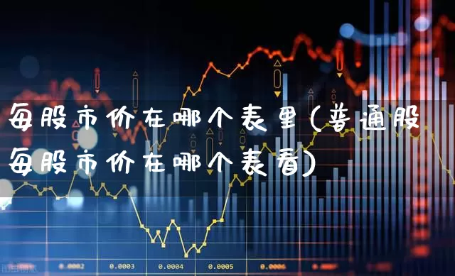 每股市价在哪个表里(普通股每股市价在哪个表看)_https://www.gfdzclz.com_创业板_第1张
