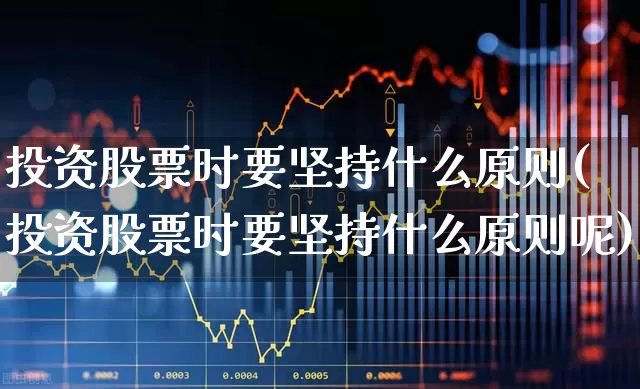 投资股票时要坚持什么原则(投资股票时要坚持什么原则呢)_https://www.gfdzclz.com_科创板_第1张