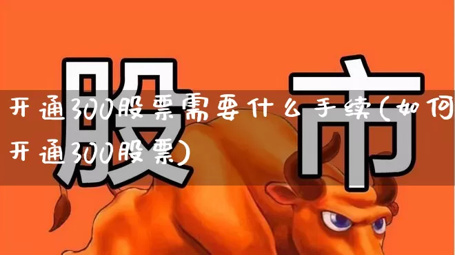 开通300股票需要什么手续(如何开通300股票)_https://www.gfdzclz.com_上交所_第1张