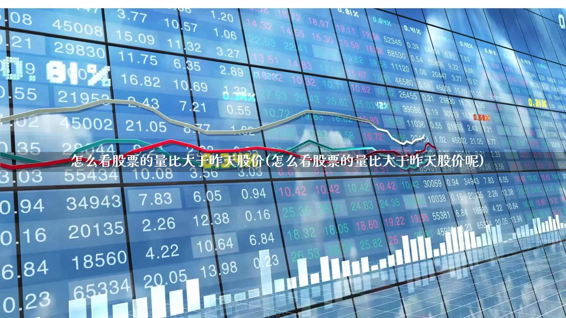 怎么看股票的量比大于昨天股价(怎么看股票的量比大于昨天股价呢)_https://www.gfdzclz.com_科创板_第1张