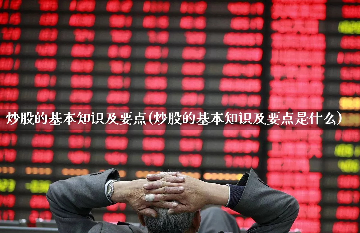 炒股的基本知识及要点(炒股的基本知识及要点是什么)_https://www.gfdzclz.com_科创板_第1张