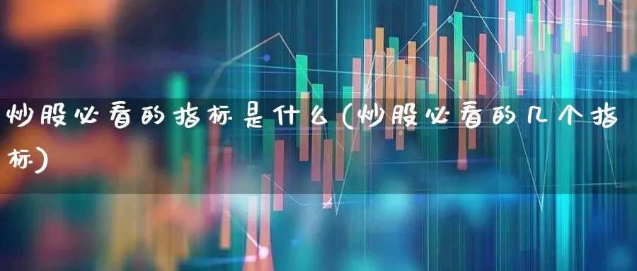 炒股必看的指标是什么(炒股必看的几个指标)_https://www.gfdzclz.com_上交所_第1张