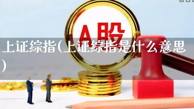 上证综指(上证综指是什么意思)_https://www.gfdzclz.com_创业板_第1张