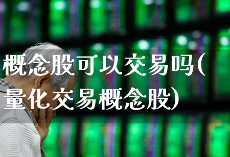 概念股可以交易吗(量化交易概念股)_https://www.gfdzclz.com_深交所_第1张