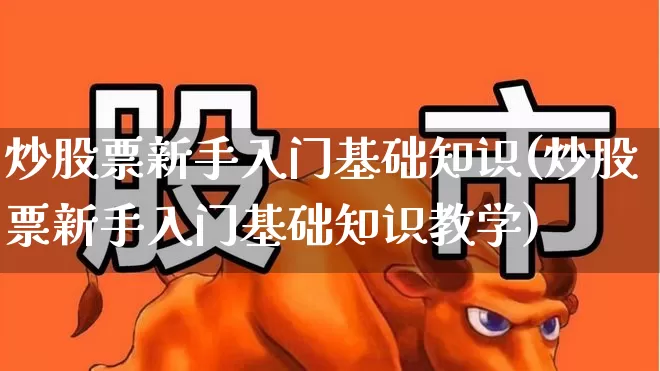 炒股票新手入门基础知识(炒股票新手入门基础知识教学)_https://www.gfdzclz.com_科创板_第1张